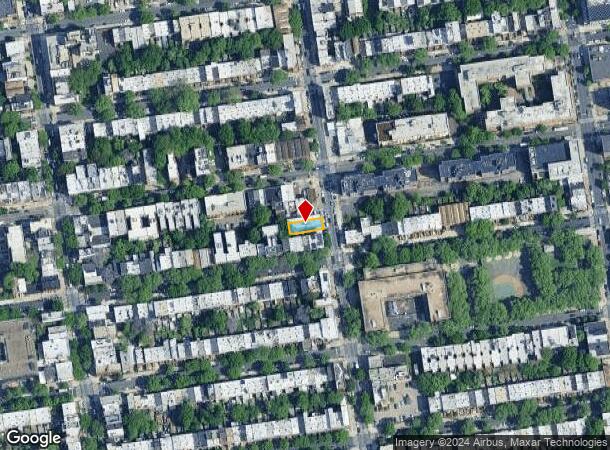  492 Throop Ave, Brooklyn, NY Parcel Map