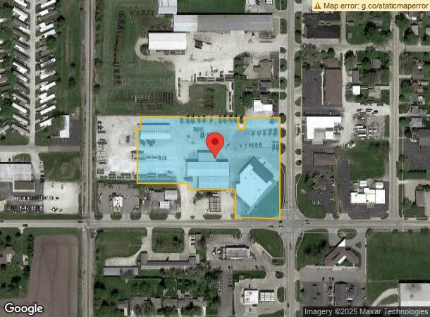  715 S Sangamon Ave, Gibson City, IL Parcel Map