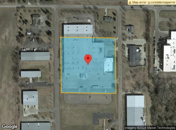  613 E Industrial Dr, Chelsea, MI Parcel Map