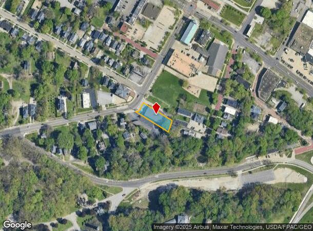  61 S Maple St, Akron, OH Parcel Map