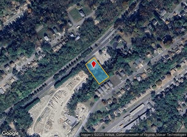  1645 Orange Ave Ne, Roanoke, VA Parcel Map