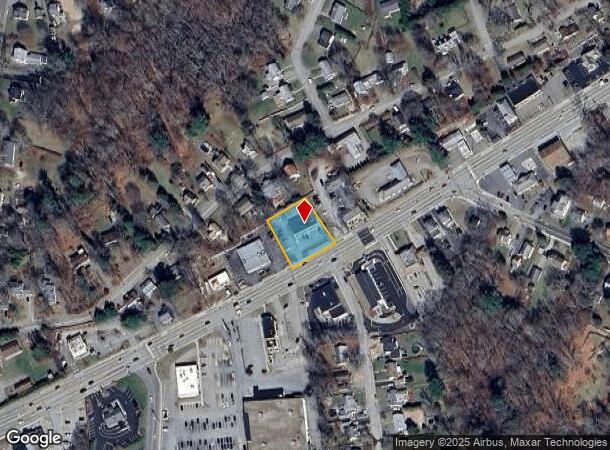  607 W Main St, Norwich, CT Parcel Map
