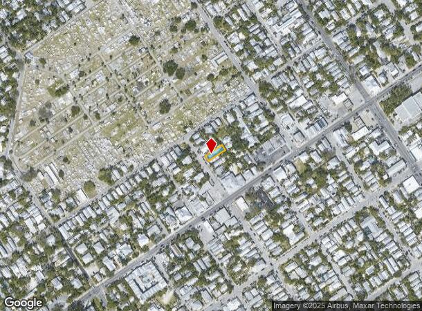  909 Grinnell St, Key West, FL Parcel Map
