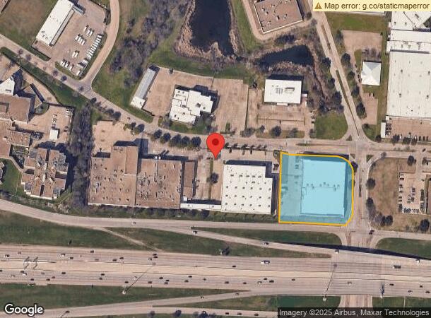  2500 Lone Star Dr, Dallas, TX Parcel Map