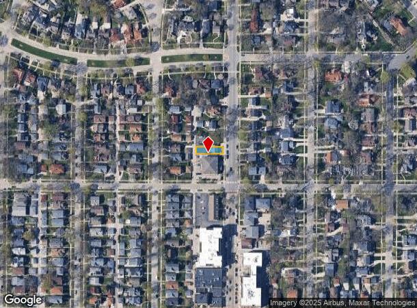 4611 N Oakland Ave, Milwaukee, WI Parcel Map