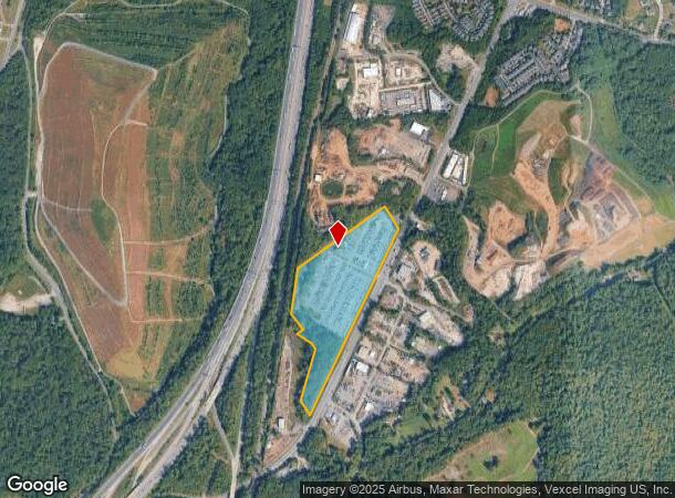  10100 Richmond Hwy, Lorton, VA Parcel Map