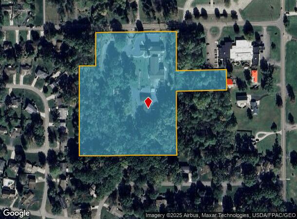 8640 Squires Ln Ne, Warren, OH Parcel Map