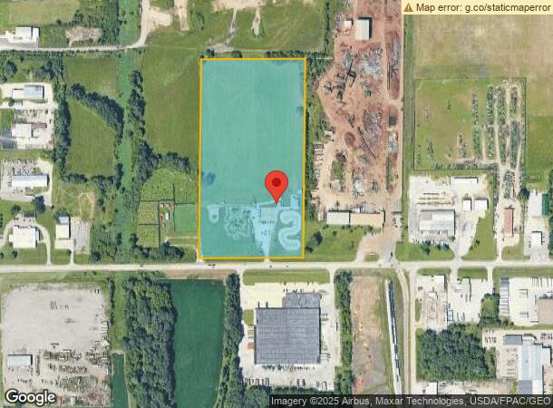  1666 W Airline Hwy, Waterloo, IA Parcel Map