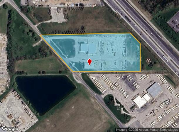  4489 S Indianapolis Rd, Whitestown, IN Parcel Map