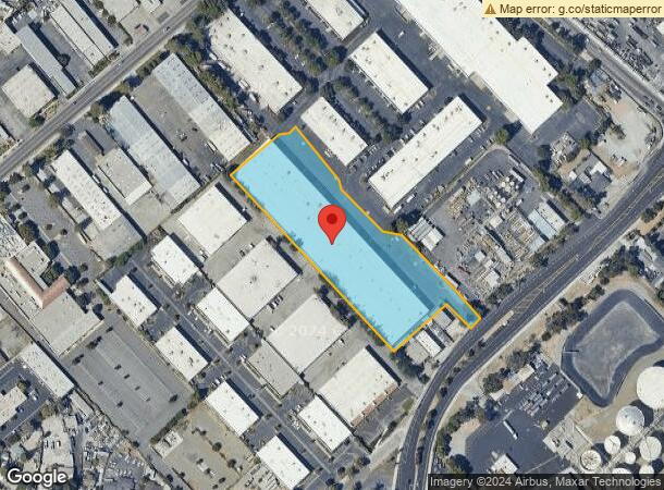  1030 Commercial St, San Jose, CA Parcel Map