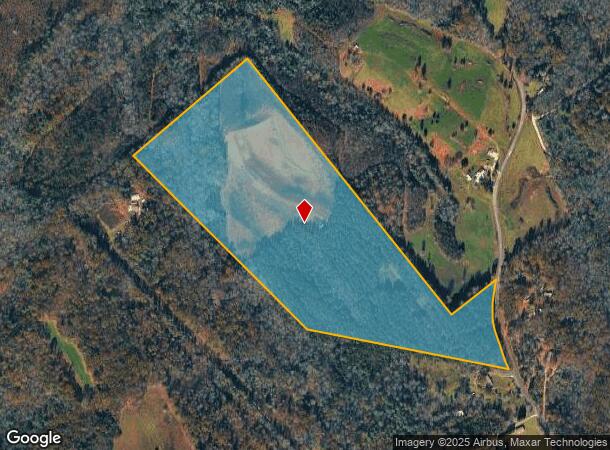 221 Land Bridge Rd, Mountain Rest, SC Parcel Map