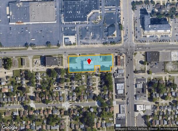  7550 E 10 Mile Rd, Center Line, MI Parcel Map