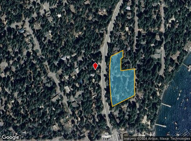  1690 W Lake Blvd, Tahoe City, CA Parcel Map