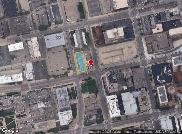  215 W 2Nd St, Dayton, OH Parcel Map