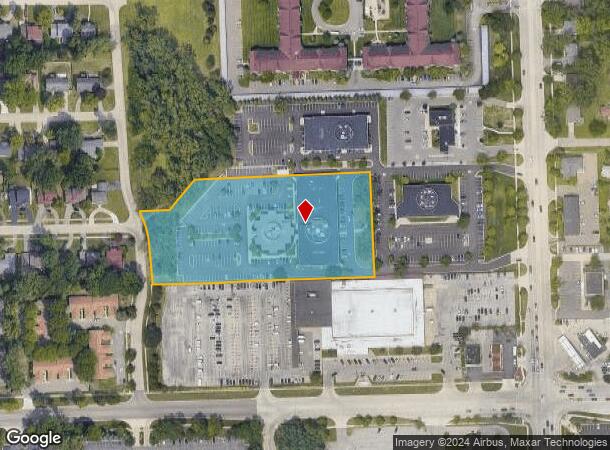  27207 Lahser Rd, Southfield, MI Parcel Map