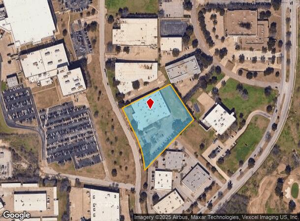  2000 Hurd Dr, Irving, TX Parcel Map