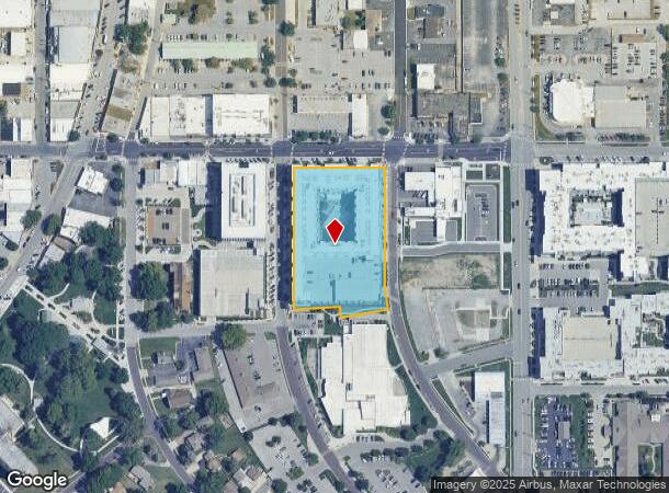 7201 W 80Th St, Overland Park, KS Parcel Map