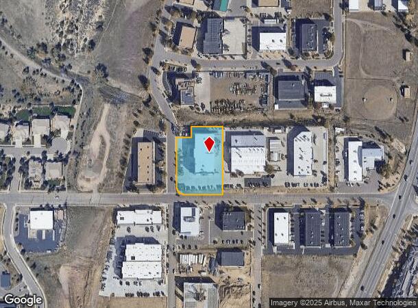 880 Pine Ridge Rd, Golden, CO Parcel Map