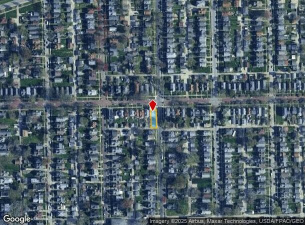  1326 Kelsey Ave, Toledo, OH Parcel Map