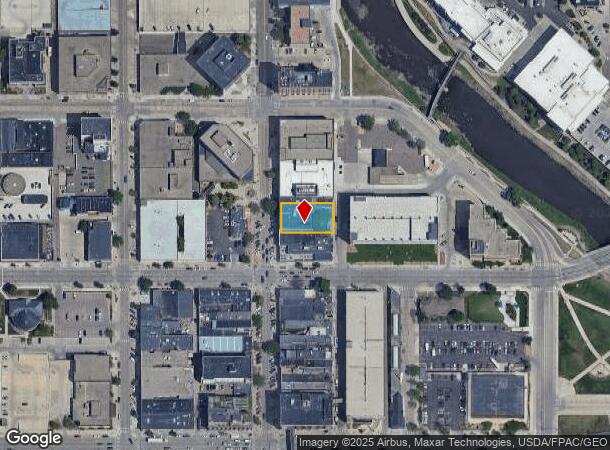 122 S Phillips Ave, Sioux Falls, SD Parcel Map