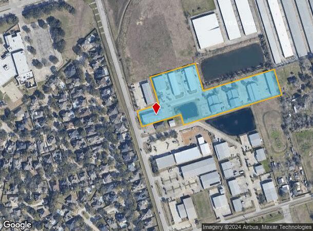  351 Columbia Memorial Pkwy, Kemah, TX Parcel Map