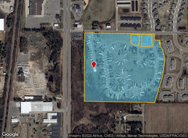 32 Camelot Ln, Rice Lake, WI Parcel Map