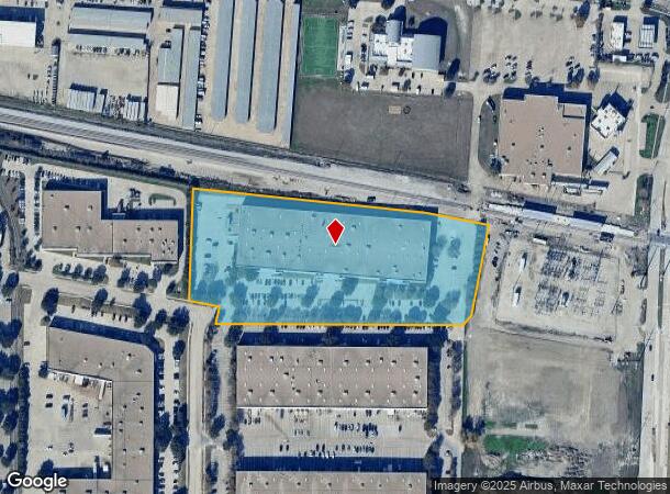 1100 Klein Rd, Plano, TX Parcel Map