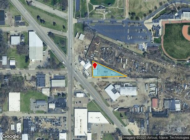 1119 E Walnut St, Kalamazoo, MI Parcel Map