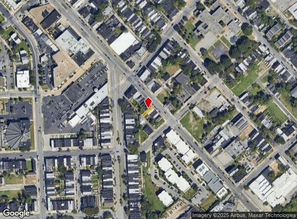  2718 Pennsylvania Ave, Baltimore, MD Parcel Map