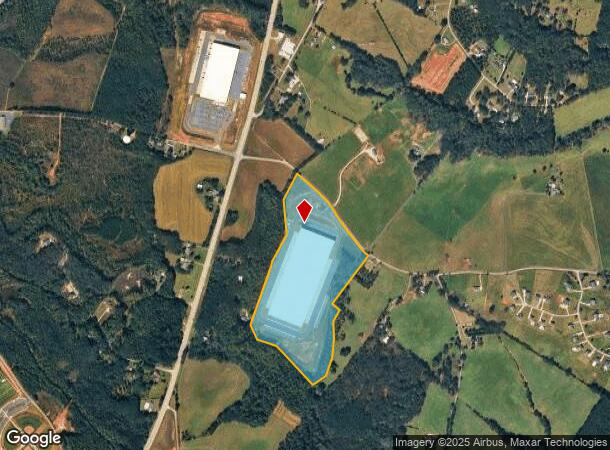 134 Long Rd, Williamston, SC Parcel Map