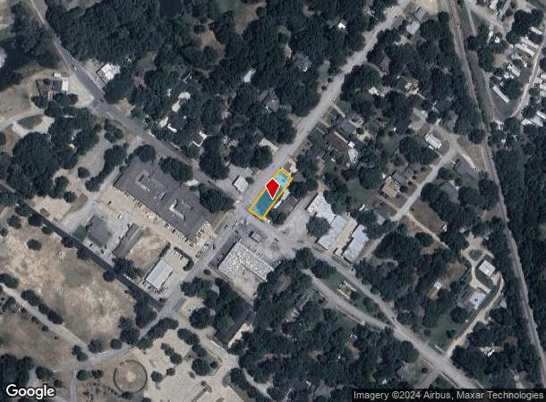  1316 W Main St, Waxahachie, TX Parcel Map