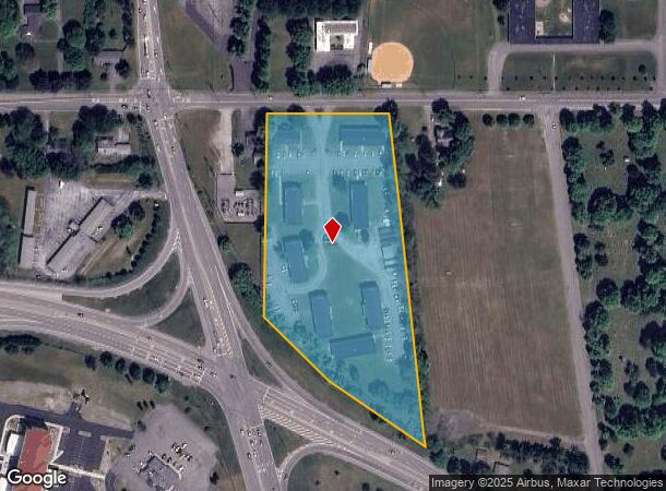  815 W Broad St, Horseheads, NY Parcel Map