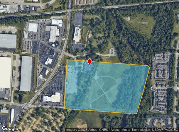  402 N Hamilton Rd, Columbus, OH Parcel Map