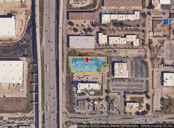  11069 Composite Dr, Dallas, TX Parcel Map