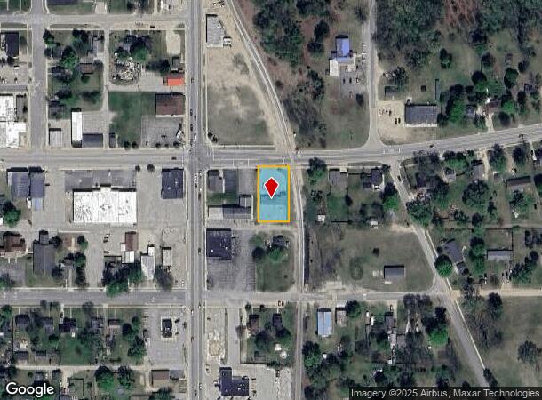  1232 E Wilcox Ave, White Cloud, MI Parcel Map