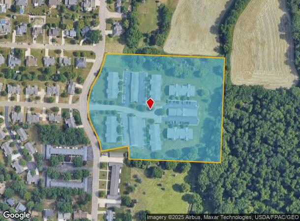  7810 Peachmont Ave Nw, North Canton, OH Parcel Map