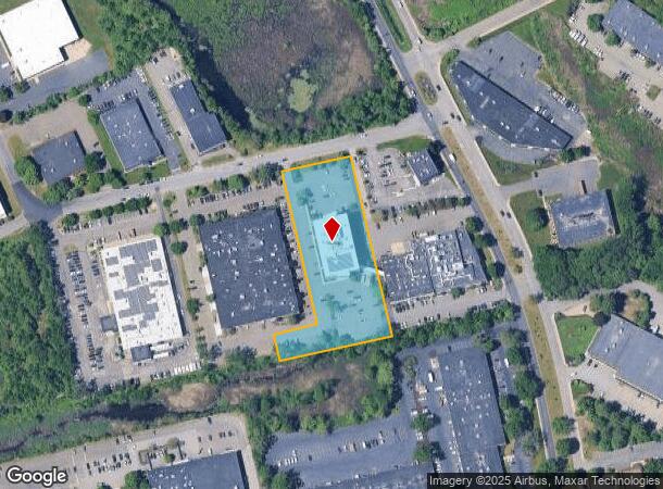 8 Cabot Rd, Woburn, MA Parcel Map