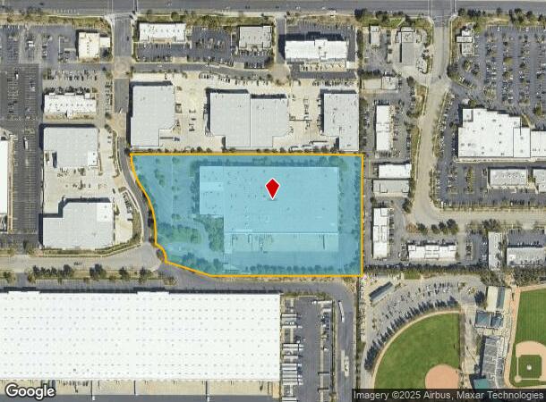 11600 Millenium Ct, Rancho Cucamonga, CA Parcel Map