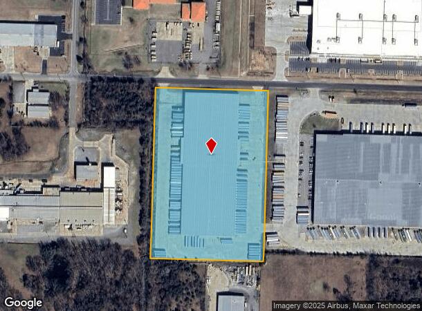 1385 William J Clark Dr, Conway, AR Parcel Map