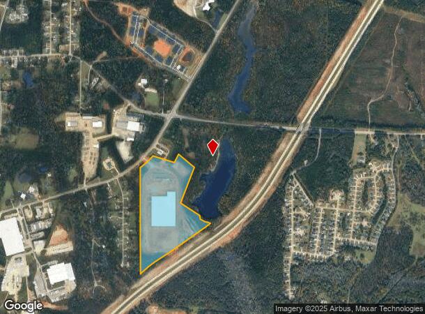  1374 S Upper Big Springs Rd, Lagrange, GA Parcel Map