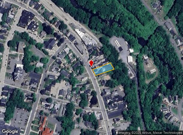 186 Hamilton St, Southbridge, MA Parcel Map