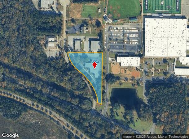  101 Preston Ct, Macon, GA Parcel Map