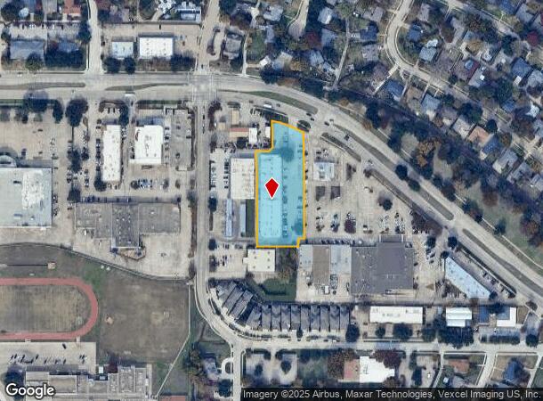 581 W Campbell Rd, Richardson, TX Parcel Map