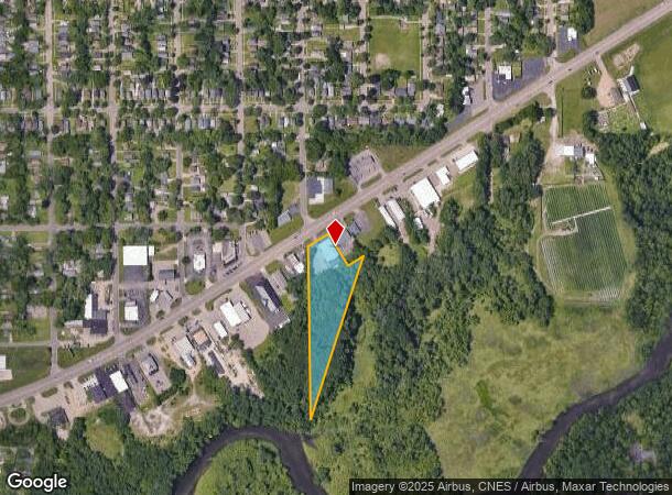  1350 Columbia Ave E, Battle Creek, MI Parcel Map