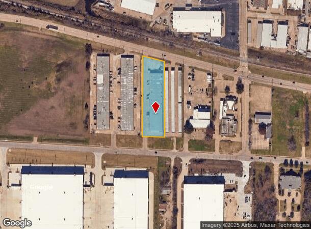  1210 W Scyene Rd, Mesquite, TX Parcel Map