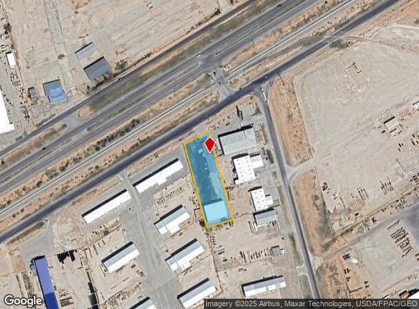 7409 W Industrial Ave, Midland, TX Parcel Map