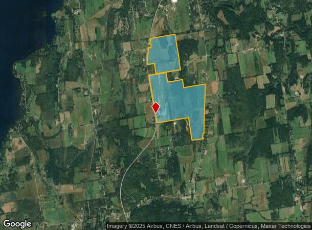 1297 Ethan Allen Hwy, Charlotte, VT Parcel Map