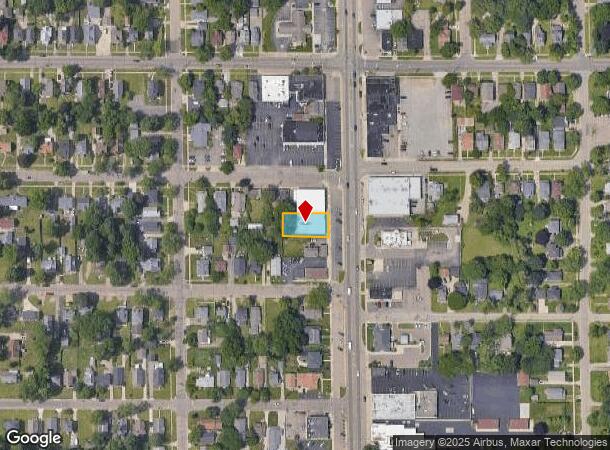  664 Capital Ave Sw, Battle Creek, MI Parcel Map