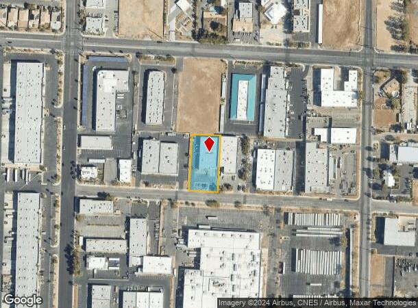  3874 Silvestri Ln, Las Vegas, NV Parcel Map