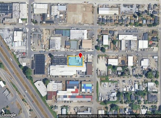  543 S Monroe St, Seattle, WA Parcel Map